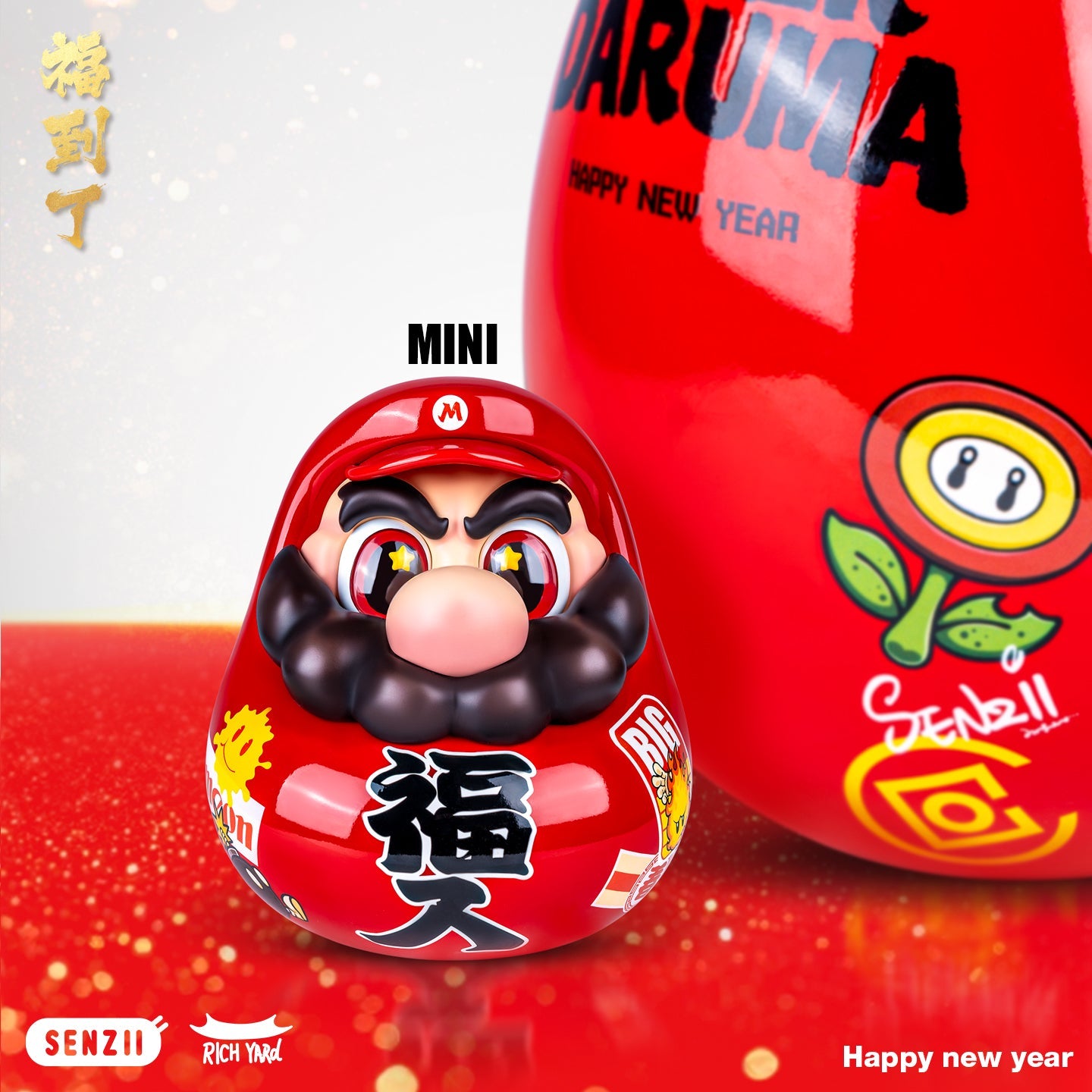 【現貨】SENZII千記商行×超级达摩SuperDaruma 超级达摩《福入》
