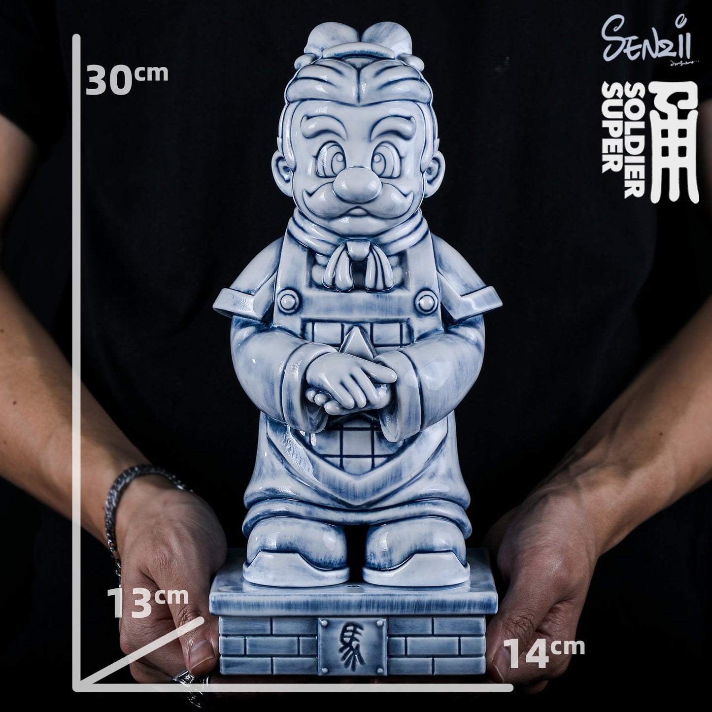 【现货】SENZII千記商行 超级士兵藝術 陶瓷香爐 家居摆设