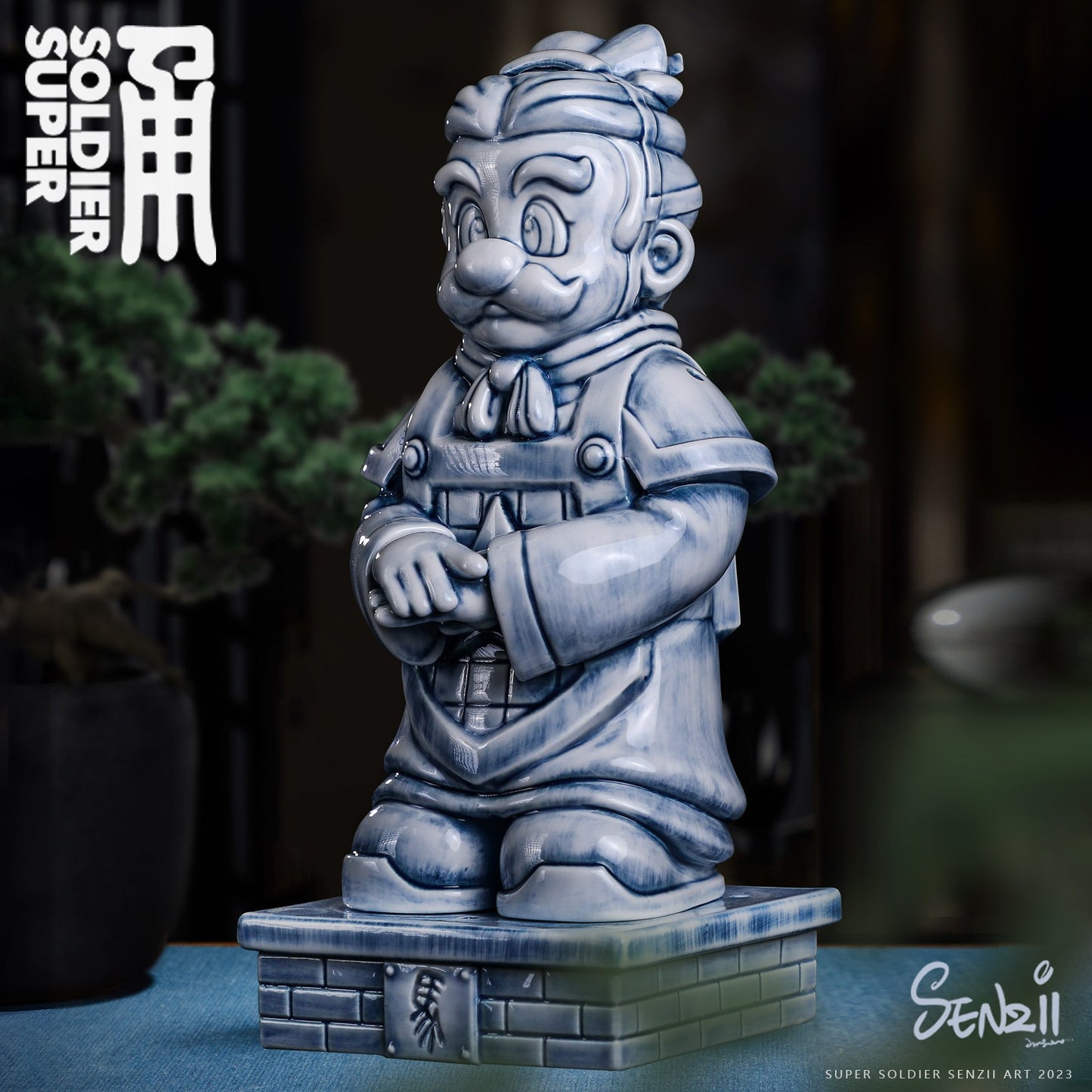 【现货】SENZII千記商行 超级士兵藝術 陶瓷香爐 家居摆设