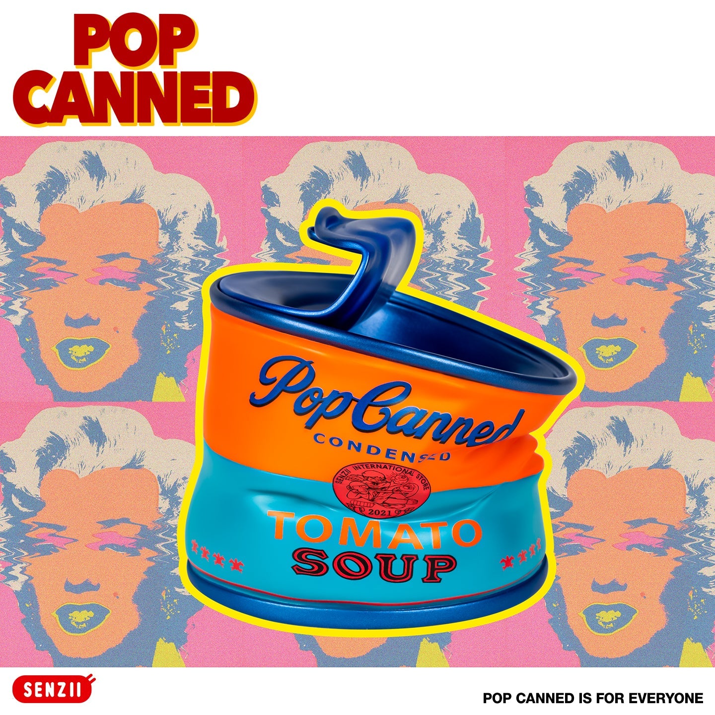 [現貨]SENZII千記商行 POP CANNED 流行罐頭 煙灰缸 多款選擇 家居擺件