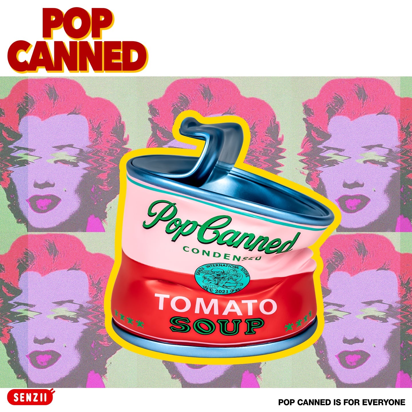 [現貨]SENZII千記商行 POP CANNED 流行罐頭 煙灰缸 多款選擇 家居擺件