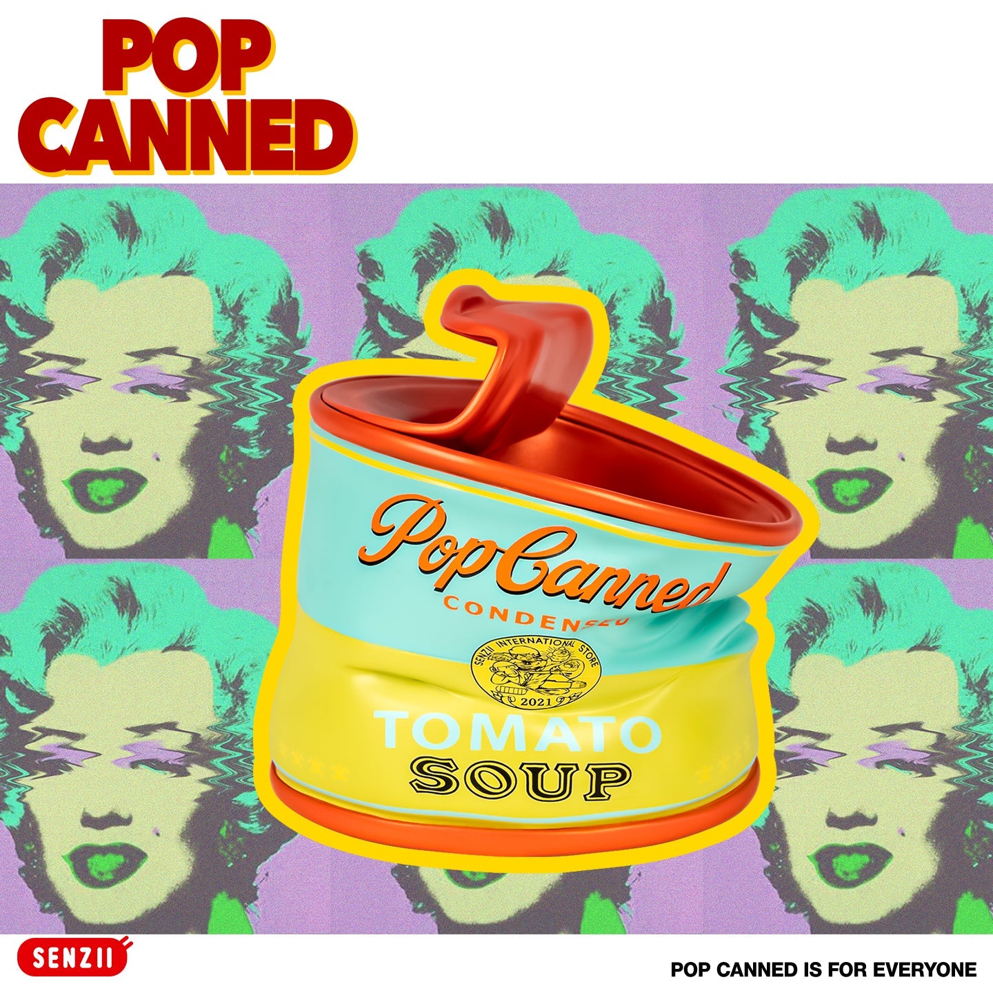 [現貨]SENZII千記商行 POP CANNED 流行罐頭 煙灰缸 多款選擇 家居擺件