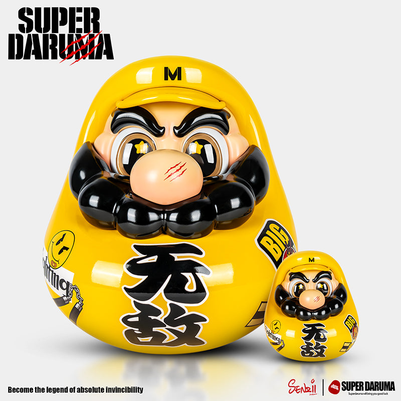【售罄】SENZII千記商行x財神院子 超级达摩SuperDaruma 《无敌》