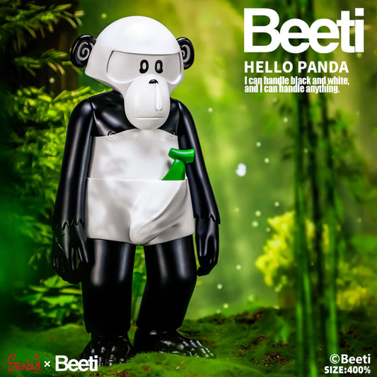【現貨】SENZII千記商行xBeeti BeetiFamily HELLO（熊貓）限量99體