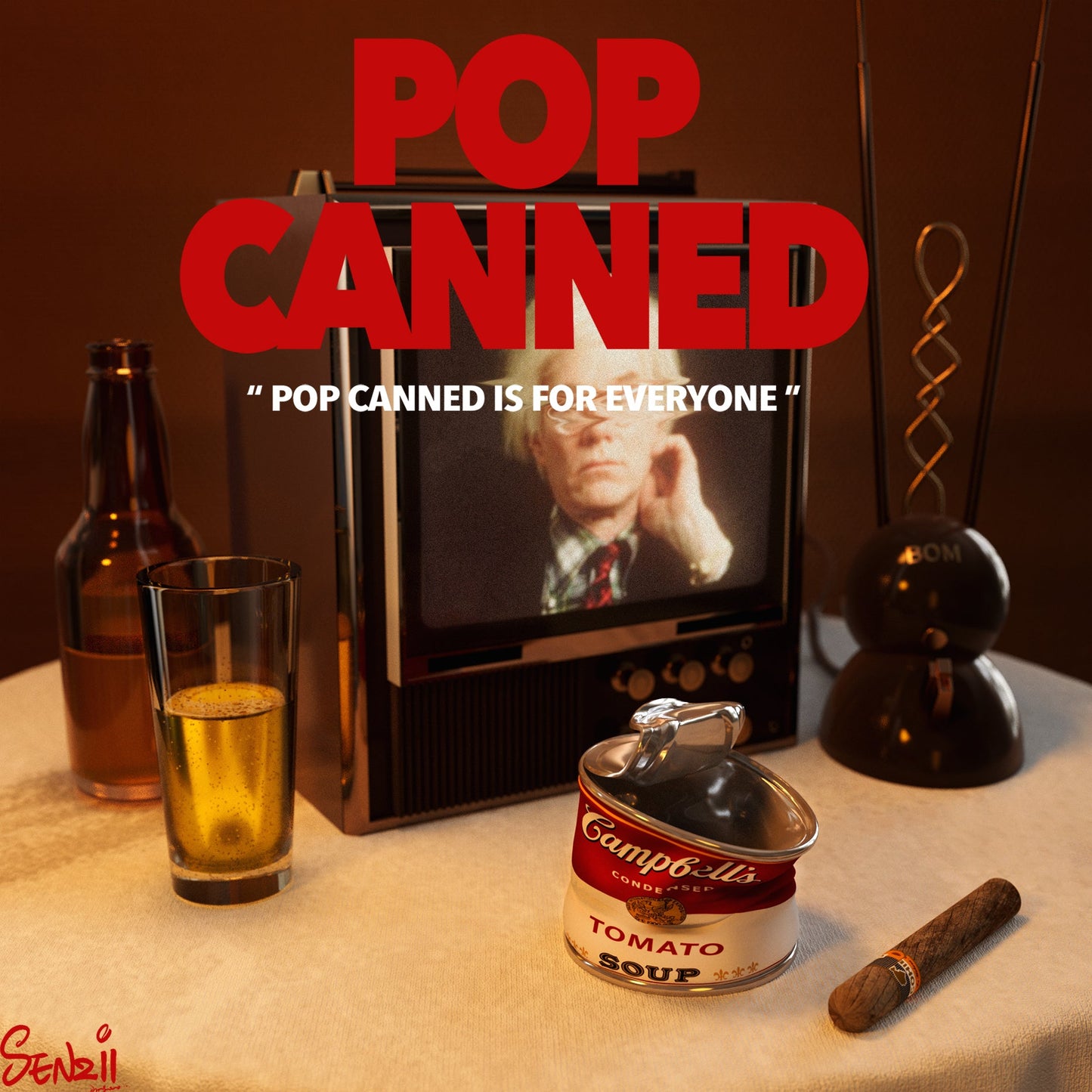 [In Stock] SENZII POP CANNED Ashtray