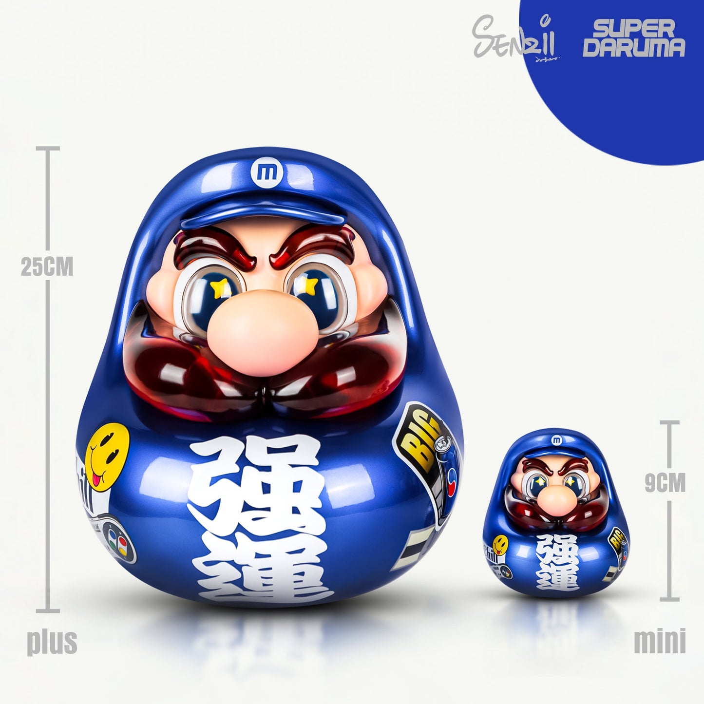 「現貨」SENZII千記商行x財神院子 超級達摩強運