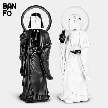萬佛系列 和平黑兵（STOPWARS)限量手辦藝術家玩具