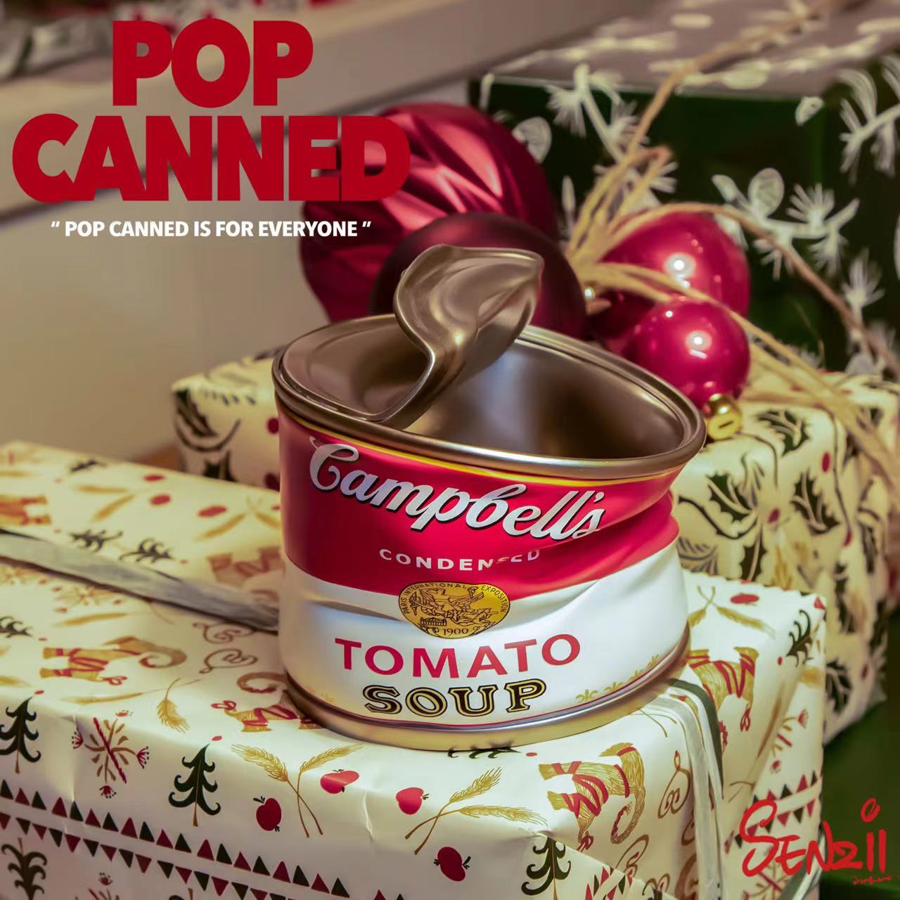 [現貨]SENZII千記商行 POP CANNED流行罐頭