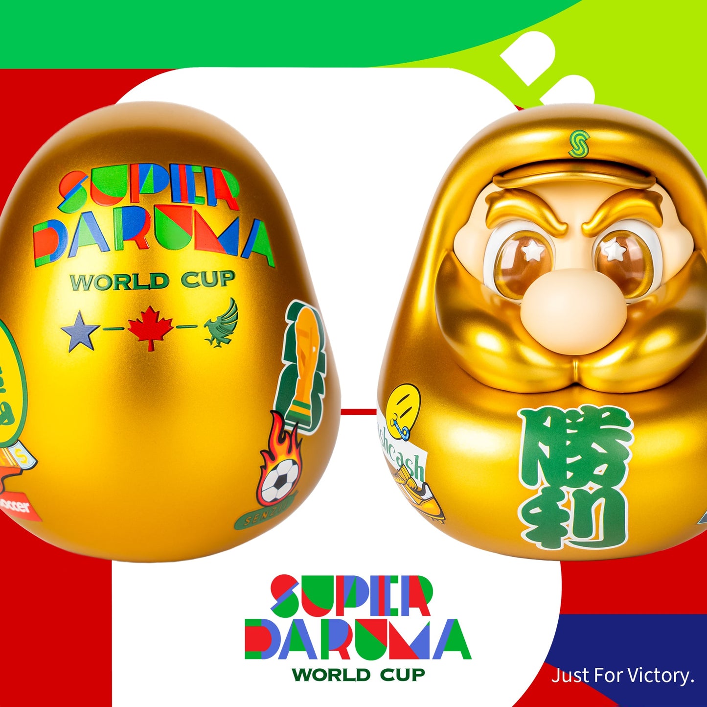 【現貨】SENZII千記商行×超級達摩-《勝利》超級好運杯Superluckycup