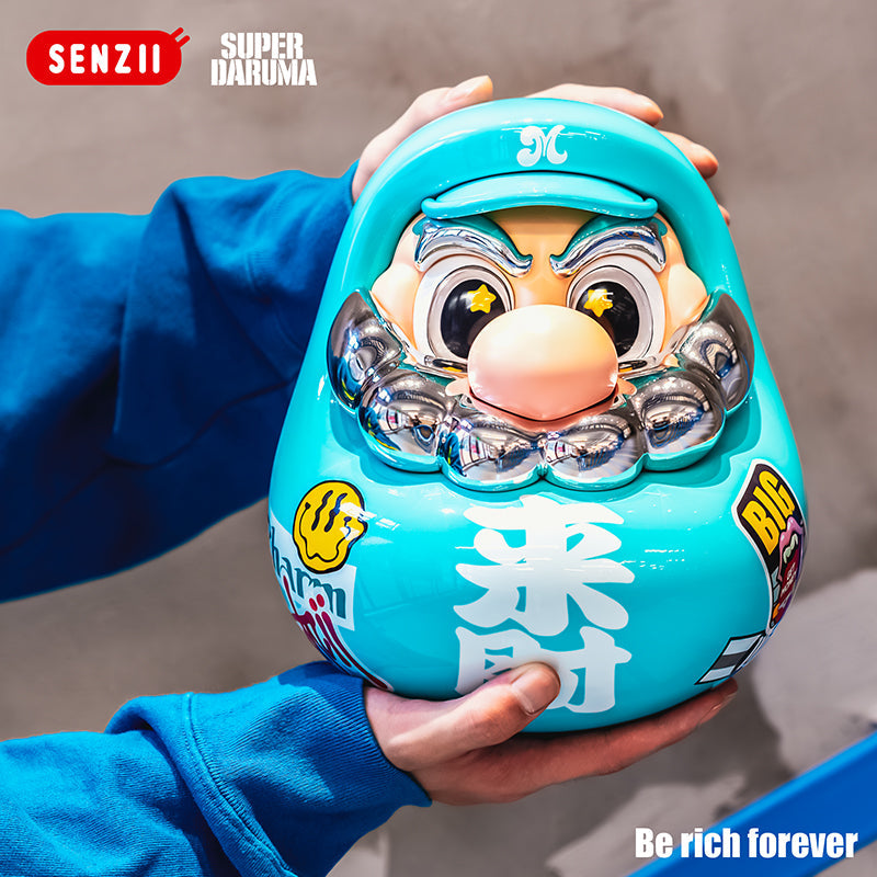 【現貨】SENZII千記商行x財神院子 超级达摩SuperDaruma 《來財》