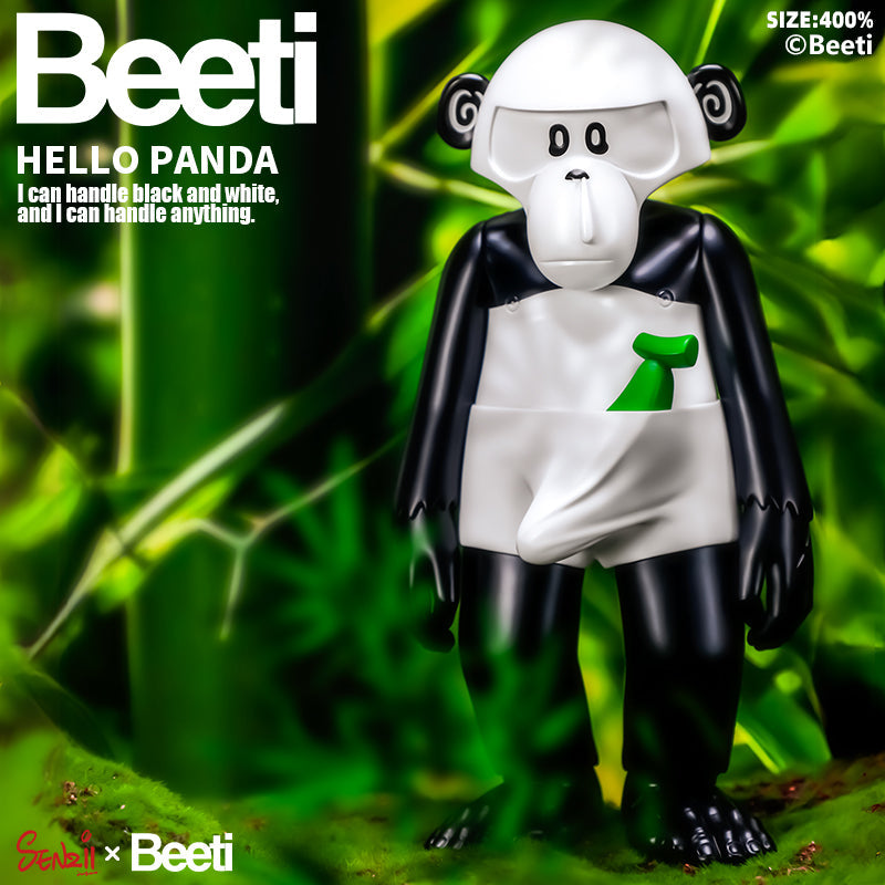 【現貨】SENZII千記商行xBeeti BeetiFamily HELLO（熊貓）限量99體