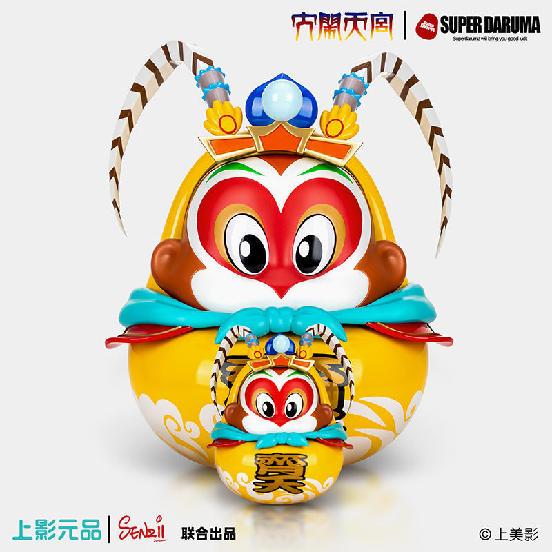 【現貨】SENZII千記商行×上影元品（聯合共創）SuperDaruma大鬧天宮《齊天》