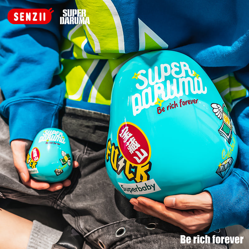 【現貨】SENZII千記商行x財神院子 超级达摩SuperDaruma 《來財》