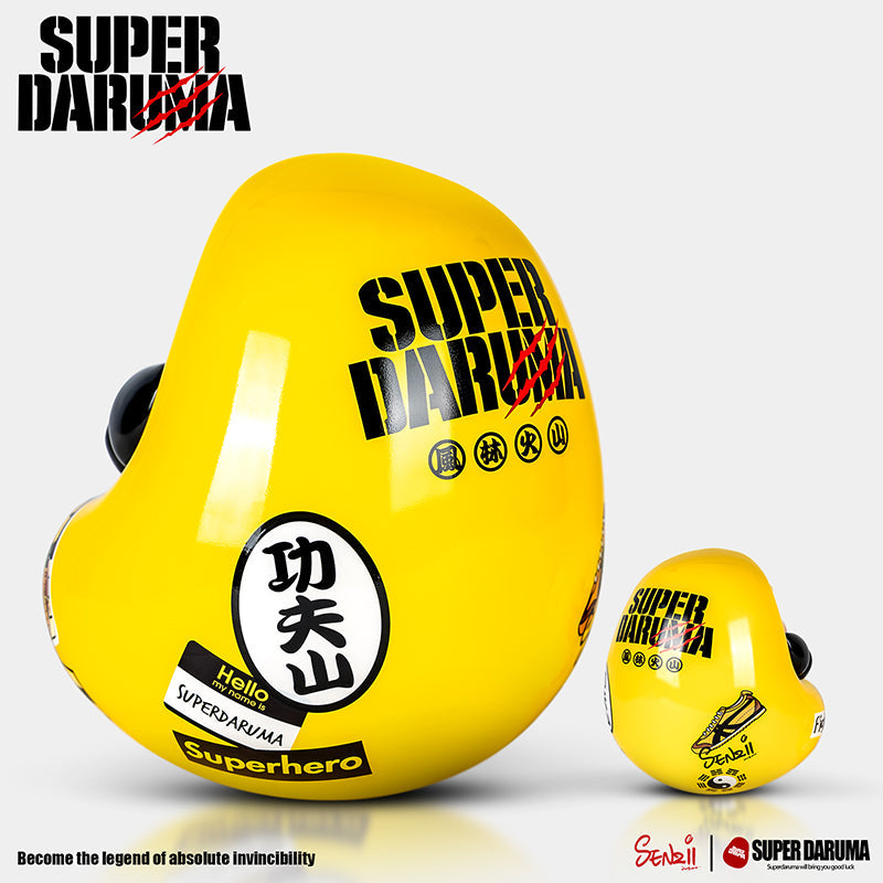 【售罄】SENZII千記商行x財神院子 超级达摩SuperDaruma 《无敌》