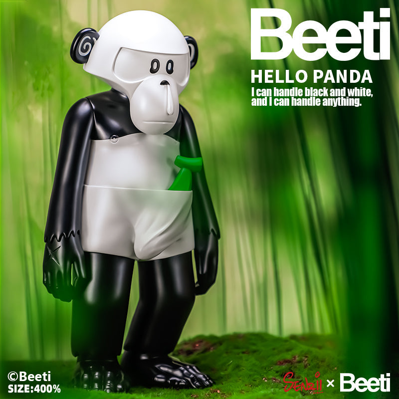 【現貨】SENZII千記商行xBeeti BeetiFamily HELLO（熊貓）限量99體