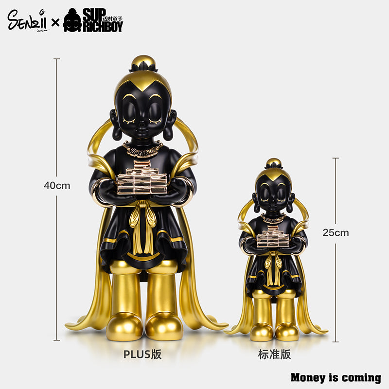 【現貨】SENZII千記商行x財神院子 SUPRICHBOY系列(送財童/金靴玄身暗夜版)