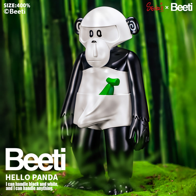 【現貨】SENZII千記商行xBeeti BeetiFamily HELLO（熊貓）限量99體