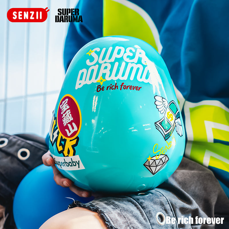 【現貨】SENZII千記商行x財神院子 超级达摩SuperDaruma 《來財》