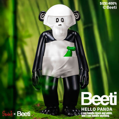 【現貨】SENZII千記商行xBeeti BeetiFamily HELLO（熊貓）限量99體