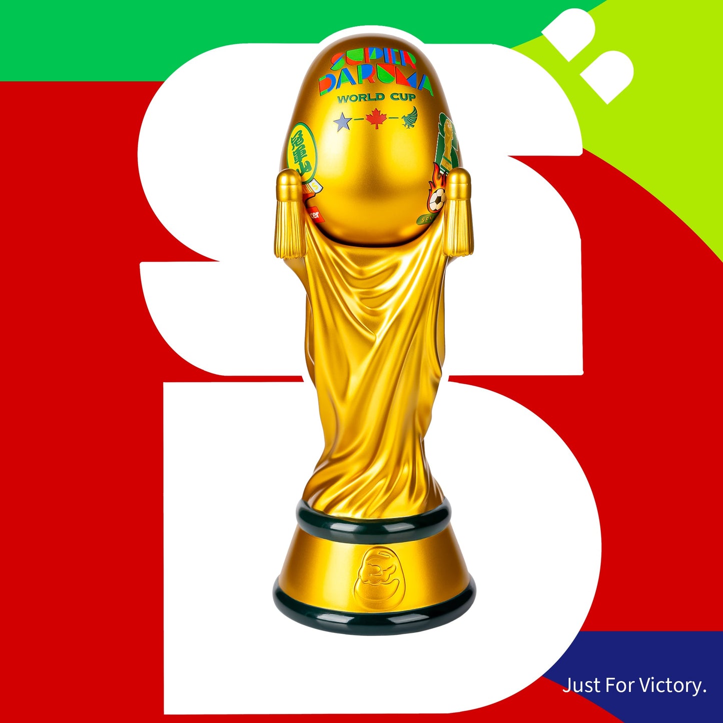 【現貨】SENZII千記商行×超級達摩-《勝利》超級好運杯Superluckycup
