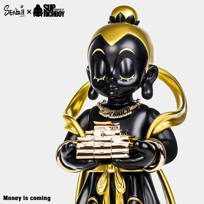 【現貨】SENZII千記商行x財神院子 SUPRICHBOY系列(送財童/金靴玄身暗夜版)