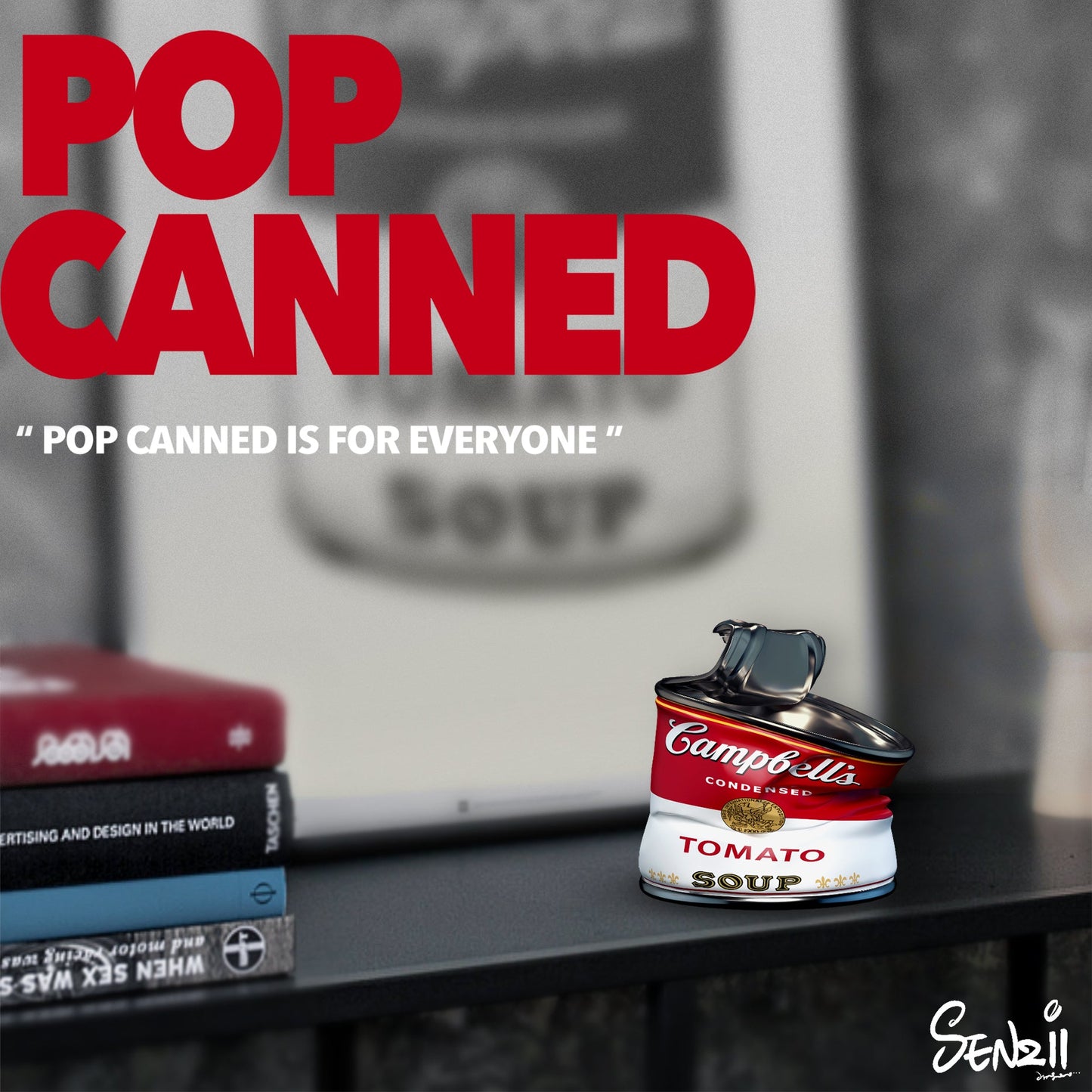 [In Stock] SENZII POP CANNED Ashtray