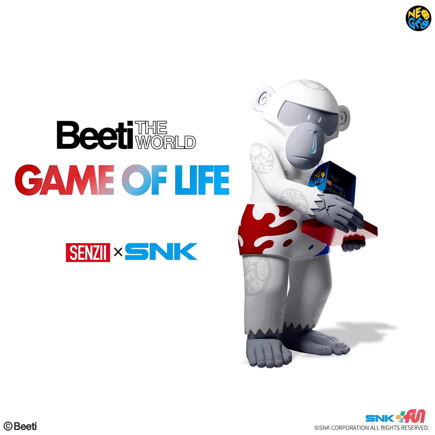 「现货」SENZII千記商行xBeeti 遊戲人生 SNK聯名款