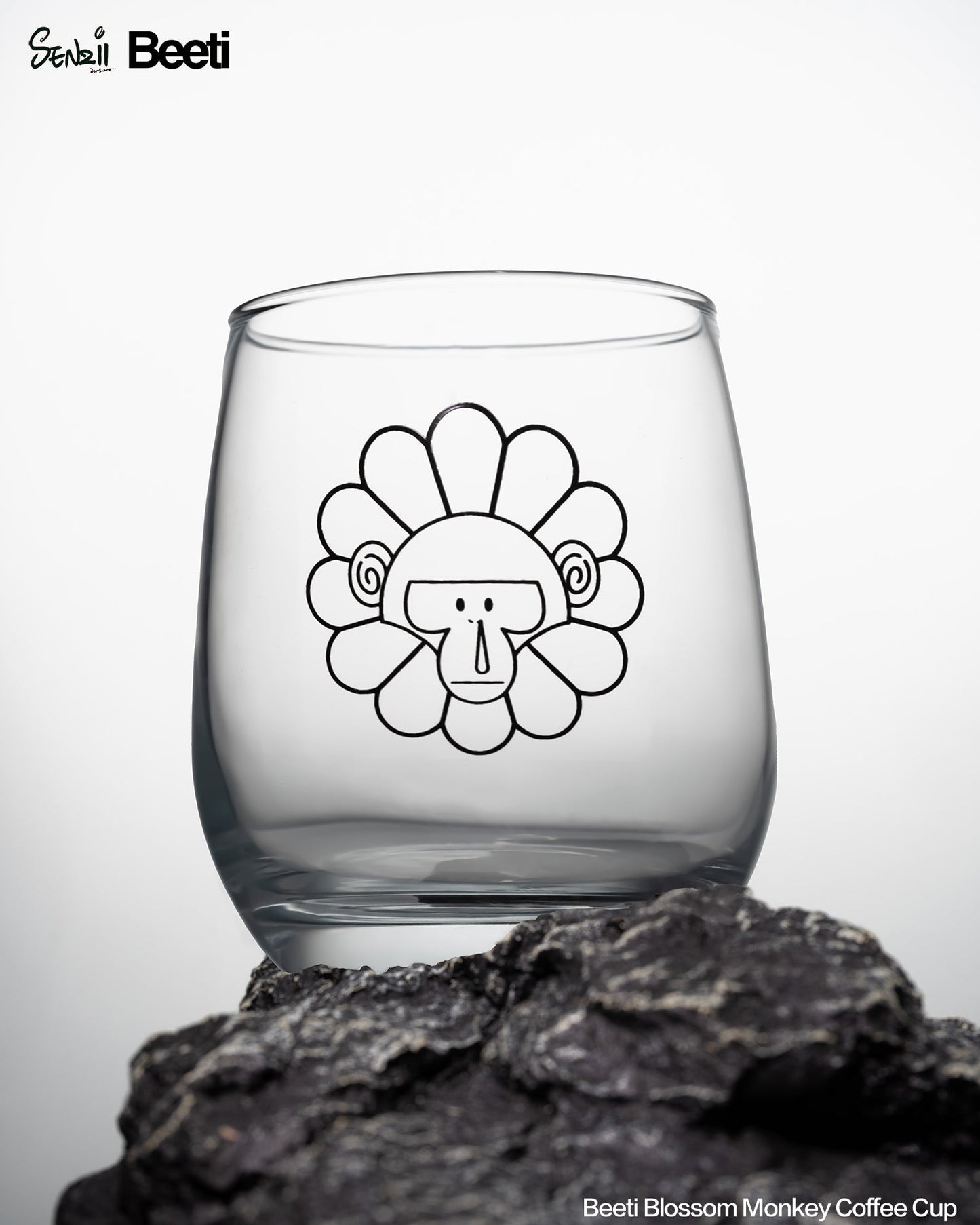 SENZII千記商行xBeeti  FlowerMonkey Cup威士忌杯