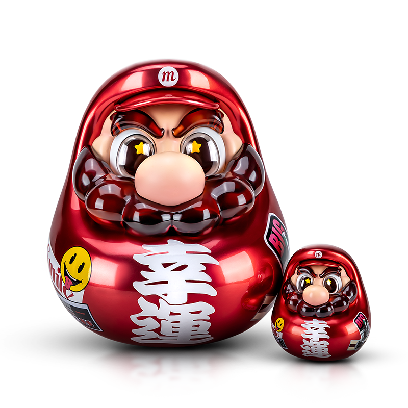 【現貨】SENZII千記商行x財神院子 超級達摩《幸運》